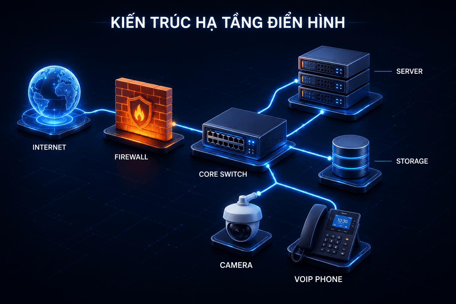 Kiến trúc hạ tầng điển hình